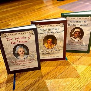 Dear America Series Books 1620-1777-1864